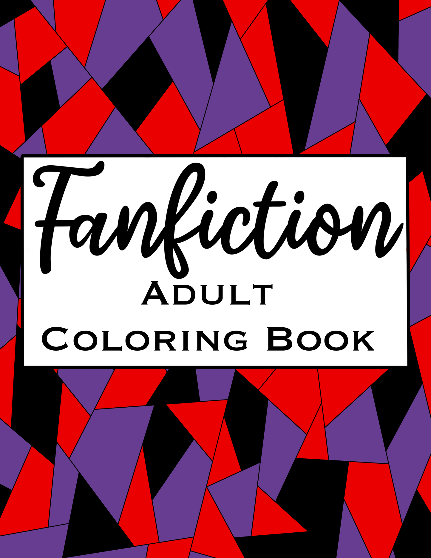 40 page Fanfiction Coloring Book