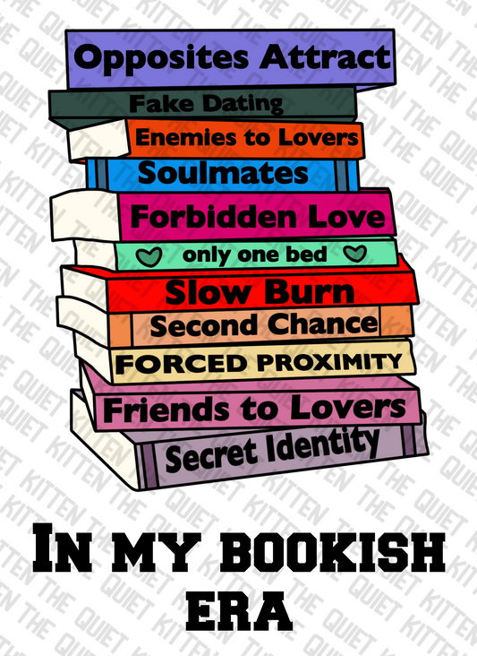 Bookish Era Sticker