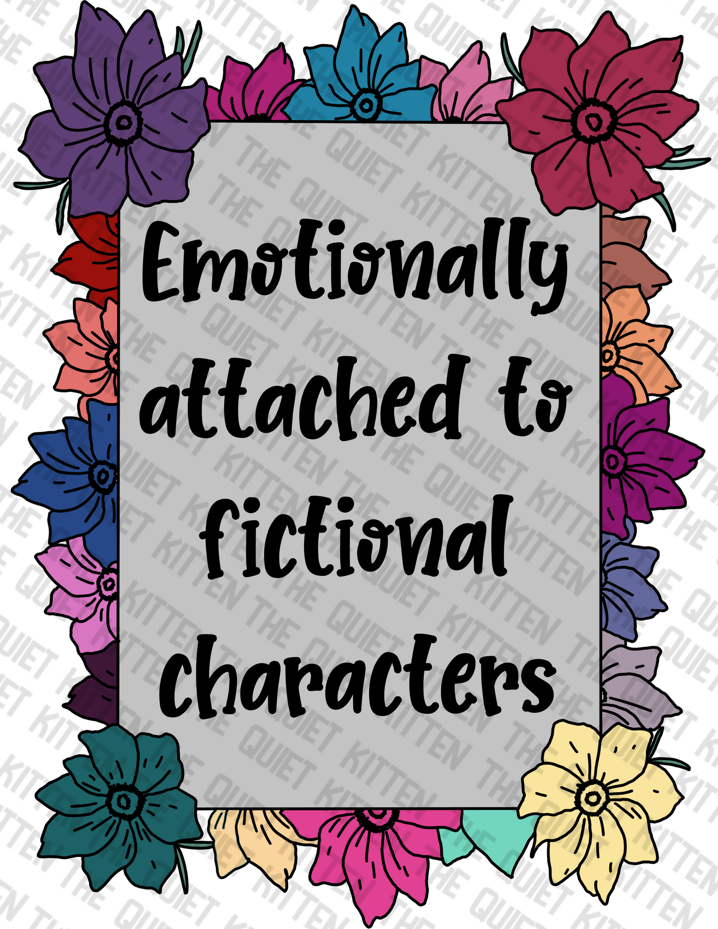 Fictional characters Sticker