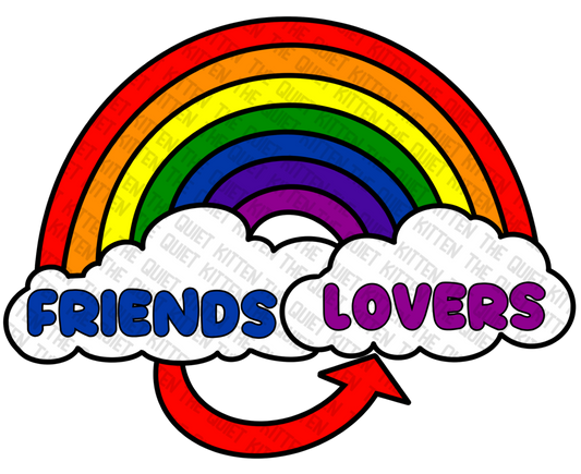 Friends to Lovers Stickers